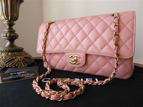 pink shiny chanel bag